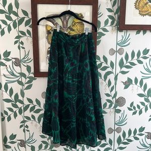 BA&SH midi skirt, zip and back elastic